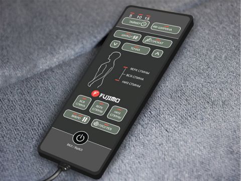 МассажноекреслоEGOMaxComfortEG3003СерыйМикрошенилл1