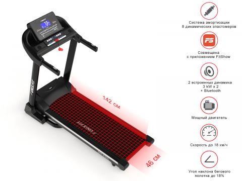БеговаядорожкаUNIXFITMX830L2